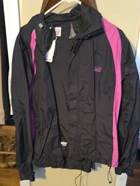 Coleman Black and Pink Hooded Ski Jacket Brand New S/m